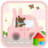 rabbit car dodol theme