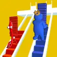 Rainbow Monster Bridge Race