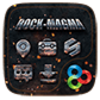 ROCK MAGMA GO Launcher Theme