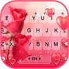 Romantic Heart Roses Keyboard