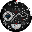 Royal Steel Watch Face