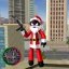 Santa Claus Stickman 