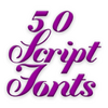 Script Fonts 50