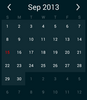 Calendar Widget