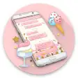 SMS Messages Ice Cream Theme