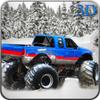 Snow 4x4 Monster Truck Stunt