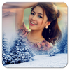 Snowfall Photo Frame