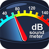 Sound meter in decibels