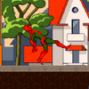 Spidy Human kick Shadow