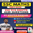 SSC Math in Hindi By Aditya