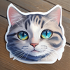 Sticker de Gatos