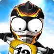 Stickman Downhill - Motocross