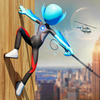 Stickman Ice Hero Crime City - Rope Hero