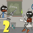 Stickman school escape 2