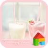 strawberry vanilla dodol theme