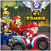 Super Paw Battle Zombies Road