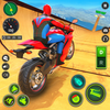 Superhero Bike Stunt GT Racing