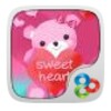 sweet heart GO Launcher Theme