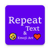 Text to unique Emoji Art , Repeat Text generator