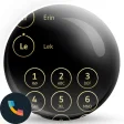 Theme Dialer Black Gold