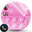 Theme Dialer Pink Sparkling