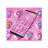 Theme Launcher Sparkling Pink