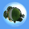 Tiny Planet - Globe Photo