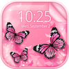 Pink Butterfly Live Wallpaper