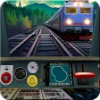 Train driving simulator