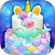 Unicorn Mermaid Cake