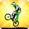 Uphill Bicycle Rider BMX Race