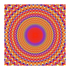 Visual optical illusions 3D