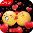 WAStickerApps Love Emoji GIF Stickers