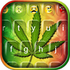 Weed Rasta Emoji Keyboard