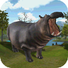 Wild Hippo Simulator 3D