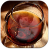 Wine Glass Photo Frame HD