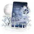 Winter Snowfall Launcher Theme