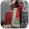 Women Saree Photo Making