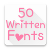 Written Fonts 50