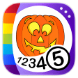 Color by Numbers - Halloween - Free