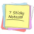 7 Sticky Notes