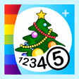 Color by Numbers - Christmas