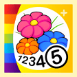 Color by Numbers - Flowers