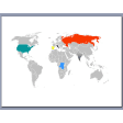 Free Editable Worldmap for Powerpoint